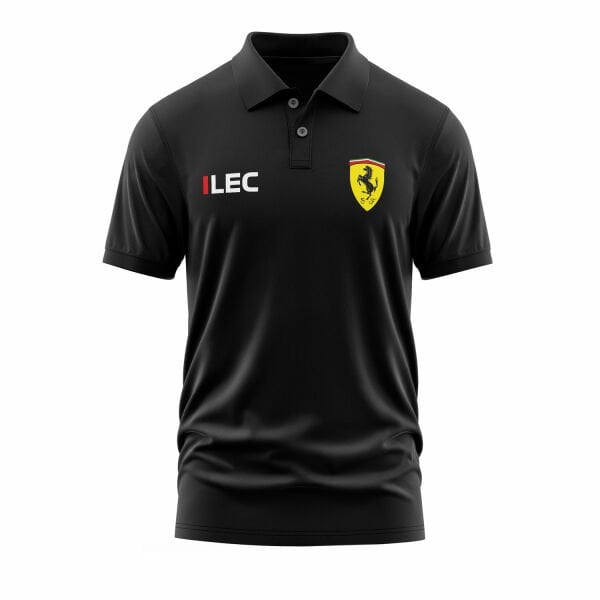Charles Leclerc Ferrari #LEC ID Polo Tişört