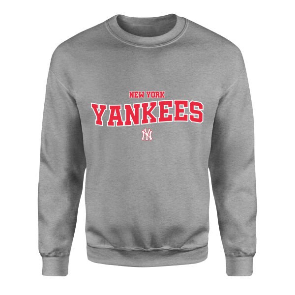 New York YANKEES HL Sweatshirt M - Gri