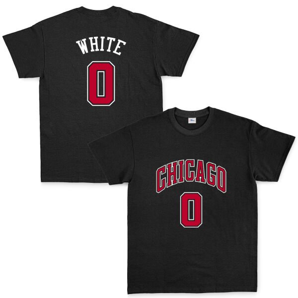 Coby White Chicago 0 Forma Tişört L - Siyah