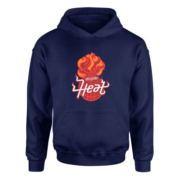 Heat Bomb Hoodie L - İndigo Mavisi