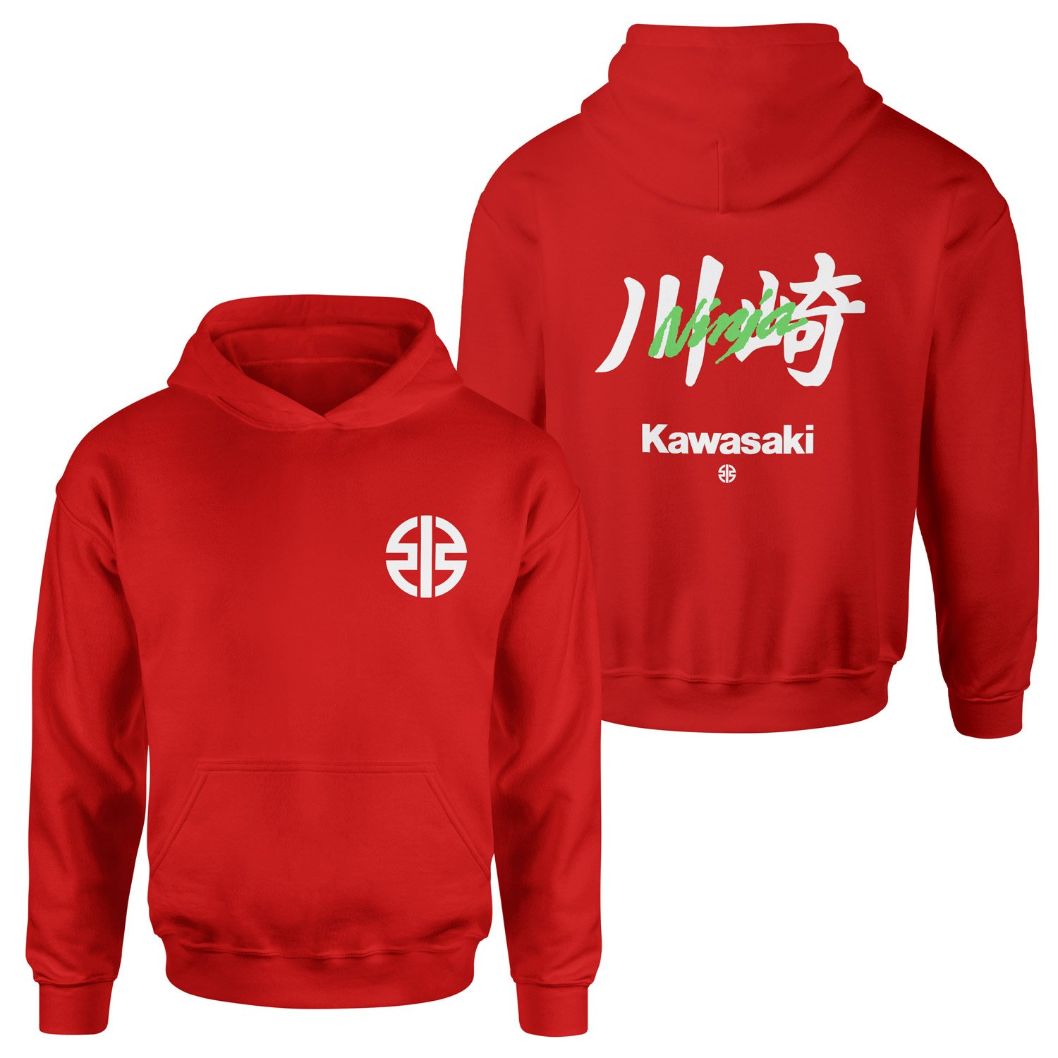 Kawasaki Ninja Superbike Supremacy Hoodie XXL - Kırmızı