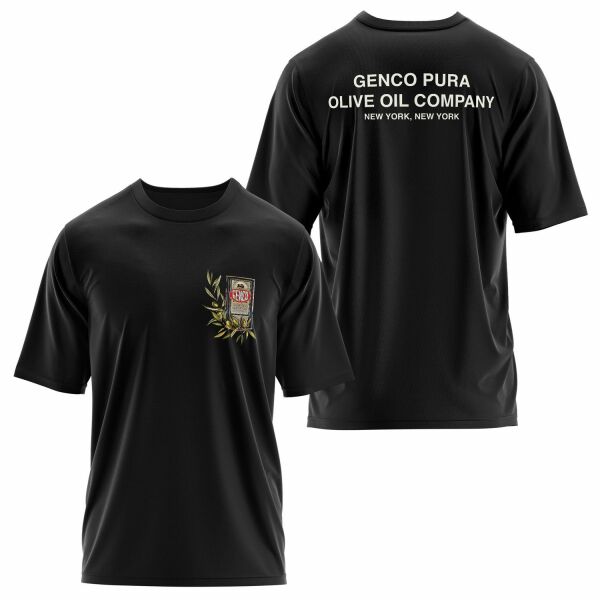 Genco Olive Oil Company | The Godfather Oversize Tişört M - Siyah