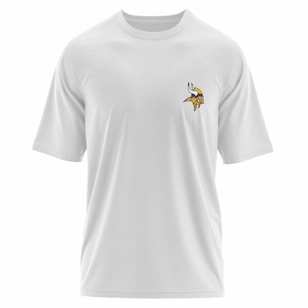 Minnesota Vikings Oversize Tişört S - Beyaz