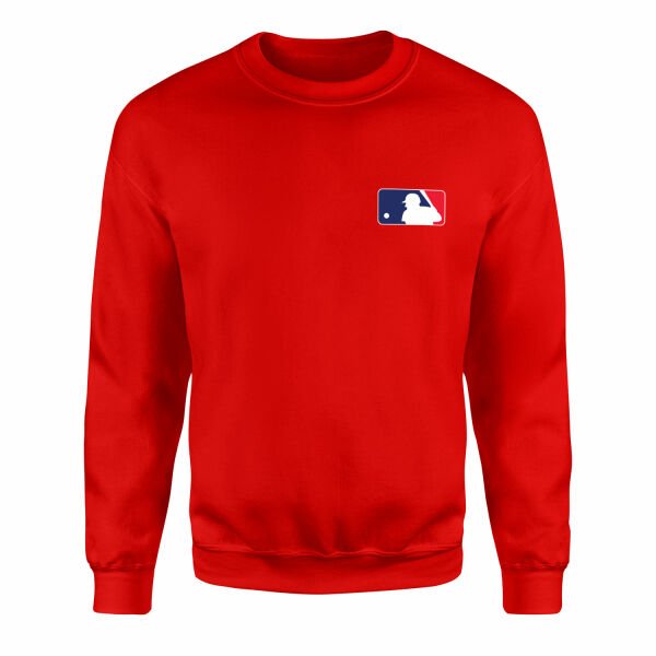 MLB Sweatshirt M - Kırmızı