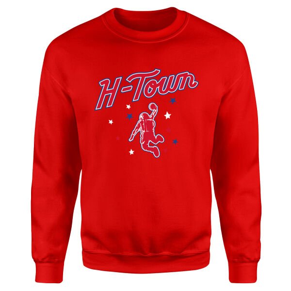 H-TOWN Rockets Sweatshirt L - Kırmızı