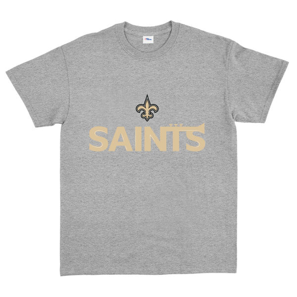 New Orleans Saints Trumpets Tişört L - Gri