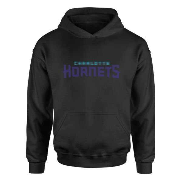Hornets B Hoodie M - Siyah