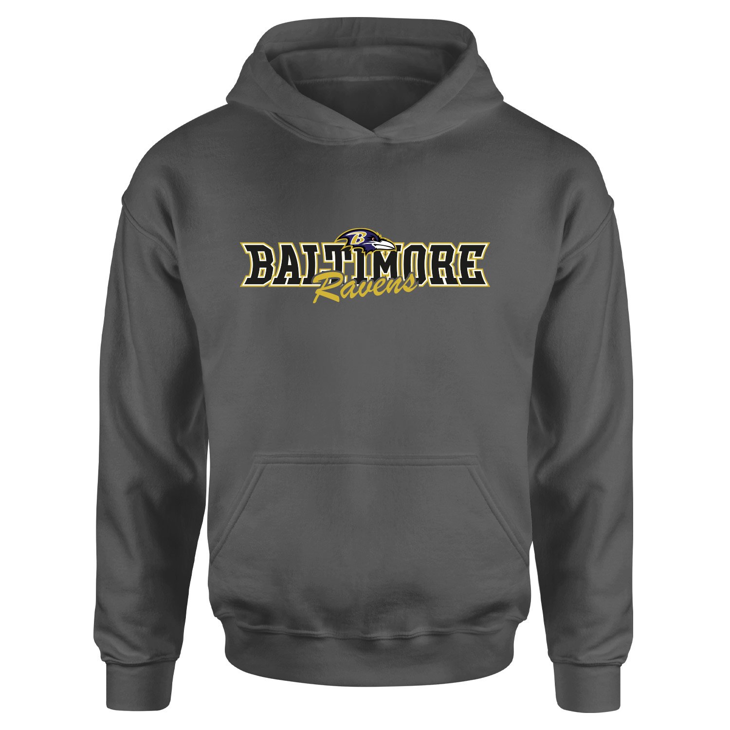 Baltimore Ravens BR Hoodie L - Füme