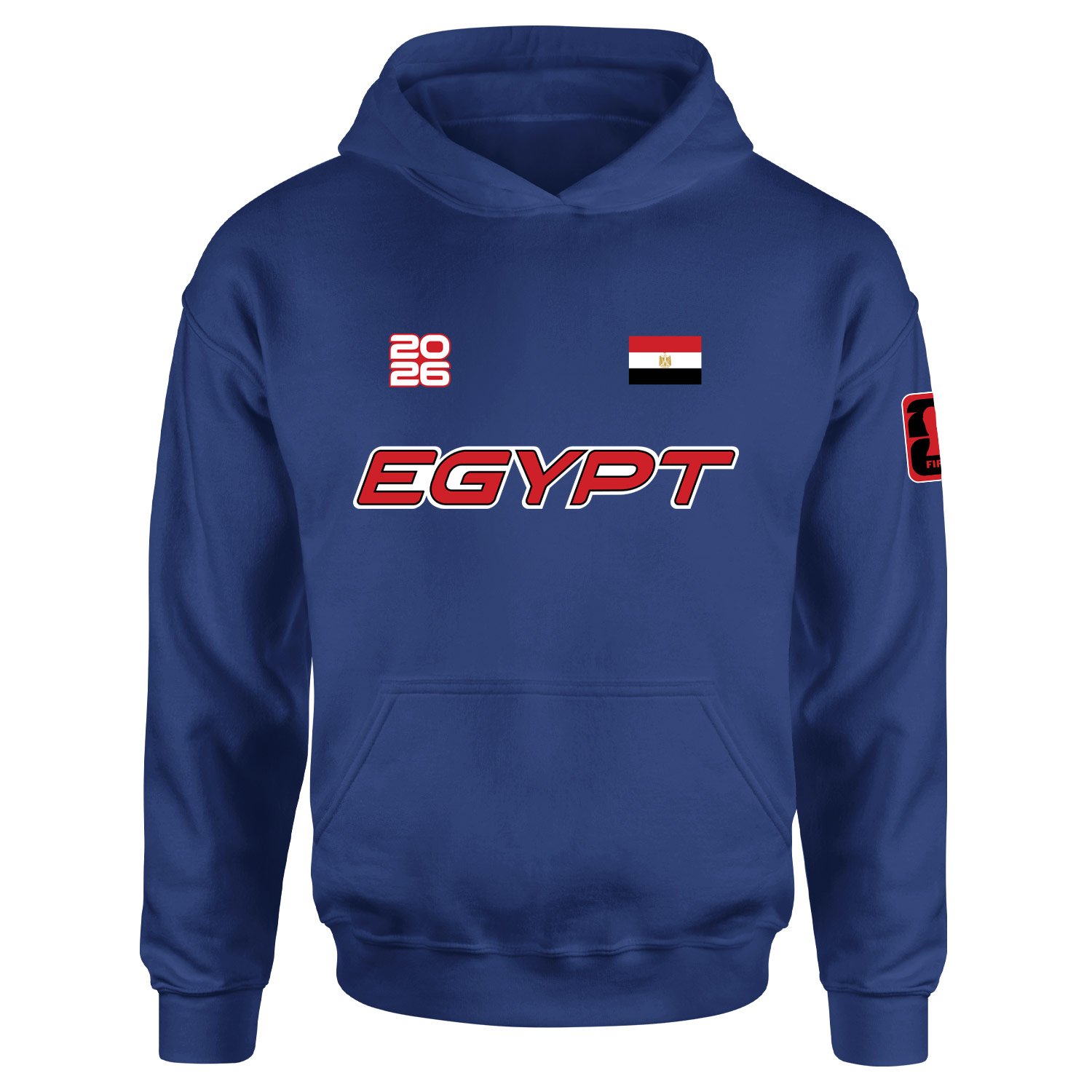Mısır 2026 Hoodie M - İndigo Mavisi