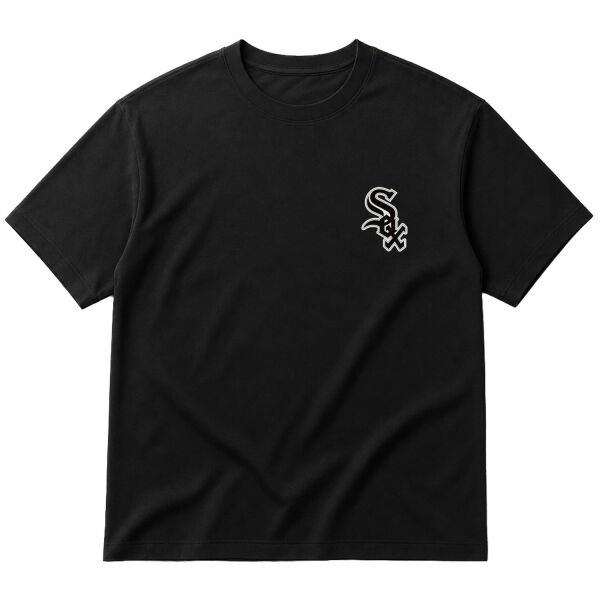 Chicago White Sox Oversize Tişört M - Siyah