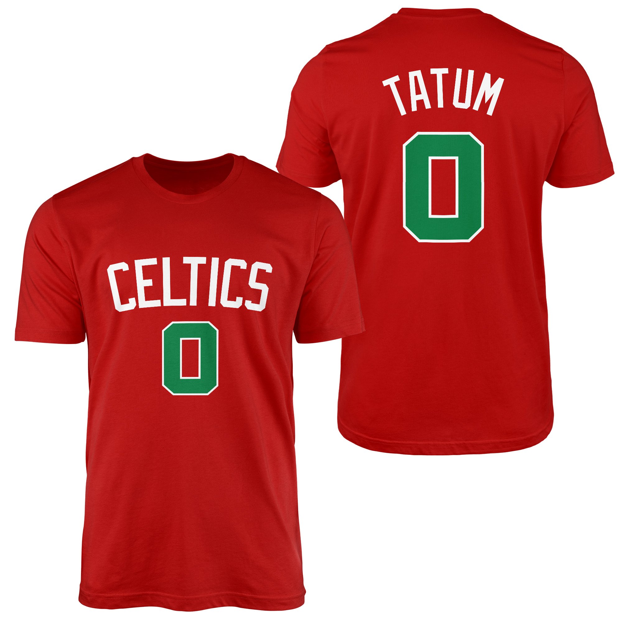 Jason Tatum 0 Forma Tişört L - Kırmızı