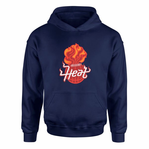 Heat Bomb Hoodie XXL - İndigo Mavisi