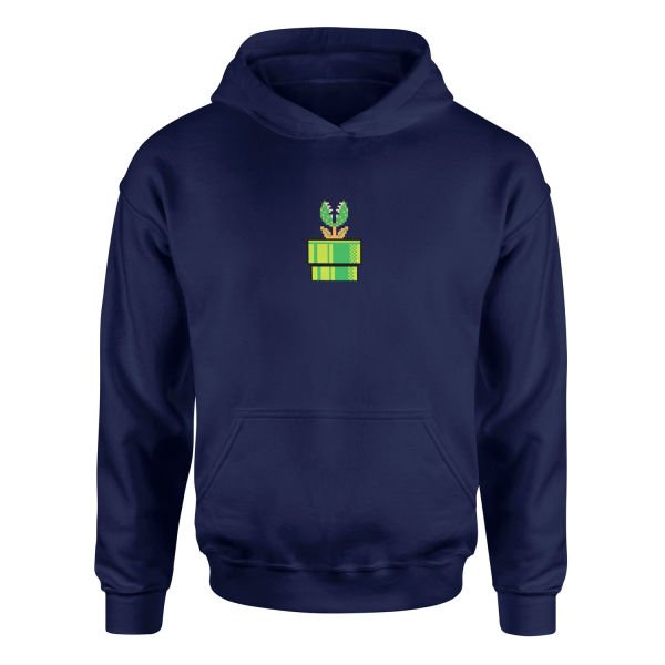 Super Mario Hoodie L - İndigo Mavisi
