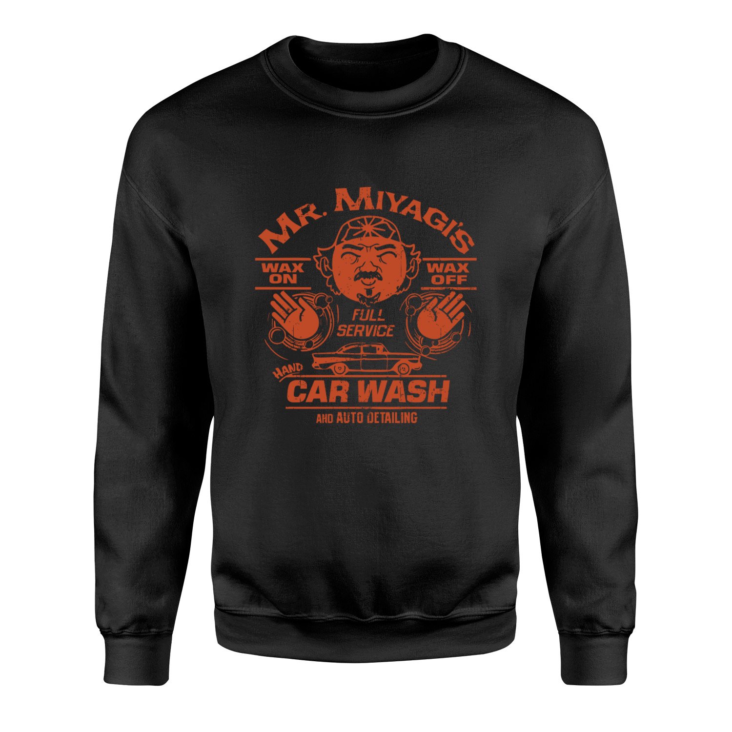 Mr. Miyagi Car Wash Sweatshirt S - Siyah