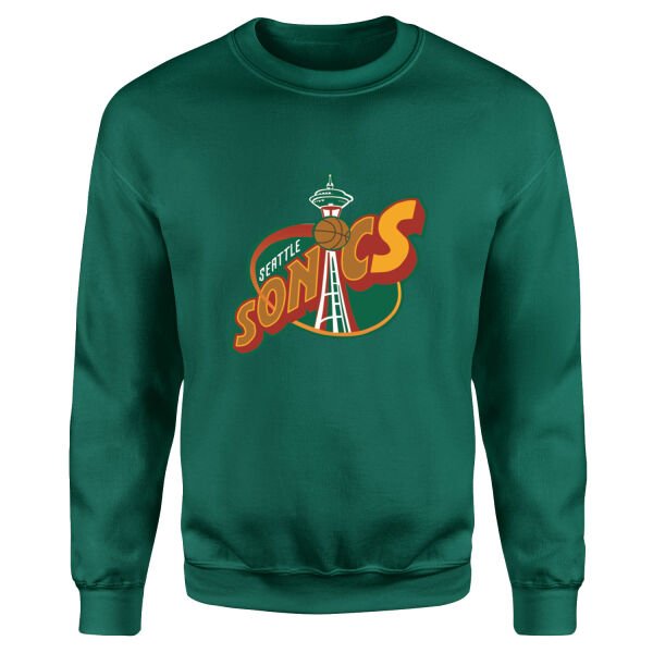 Supersonics Sweatshirt L - Nefti Yeşili