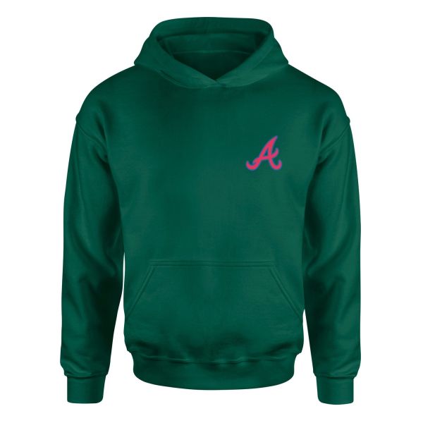 Atlanta Braves Hoodie L - Nefti Yeşili