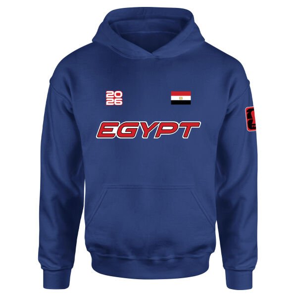 Mısır 2026 Hoodie XL - İndigo Mavisi