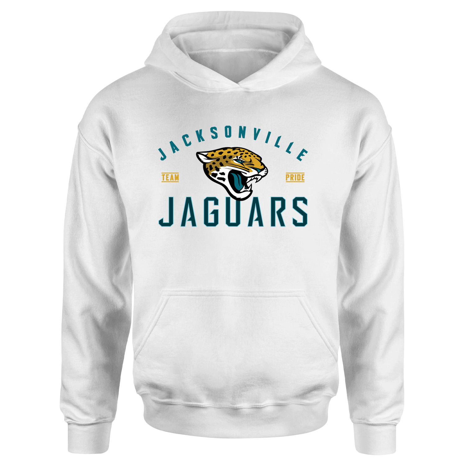 Jacksonville Jaguars TP Hoodie S - Beyaz