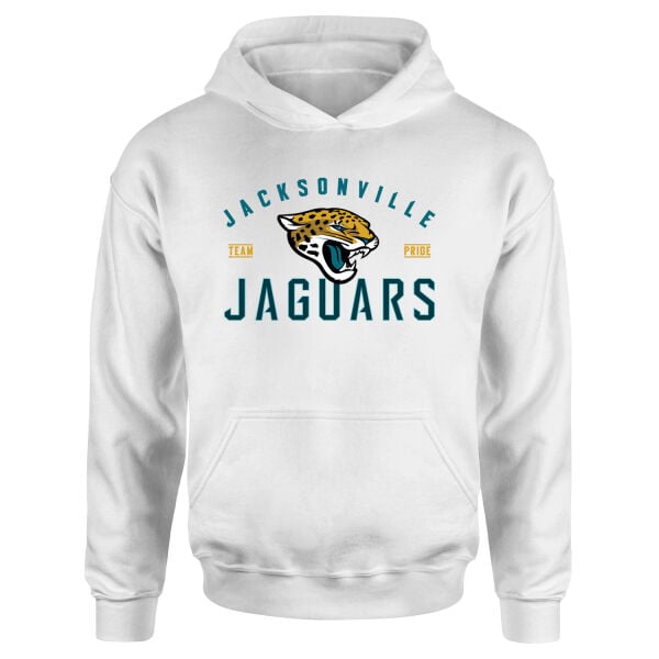 Jacksonville Jaguars TP Hoodie S - Beyaz