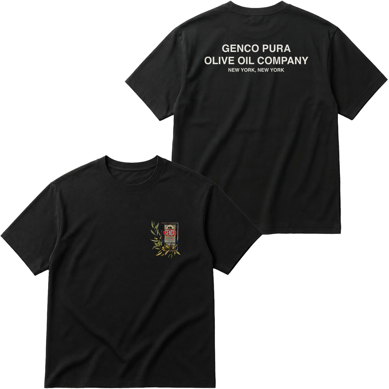Genco Olive Oil Company | The Godfather Oversize Tişört XL - Siyah