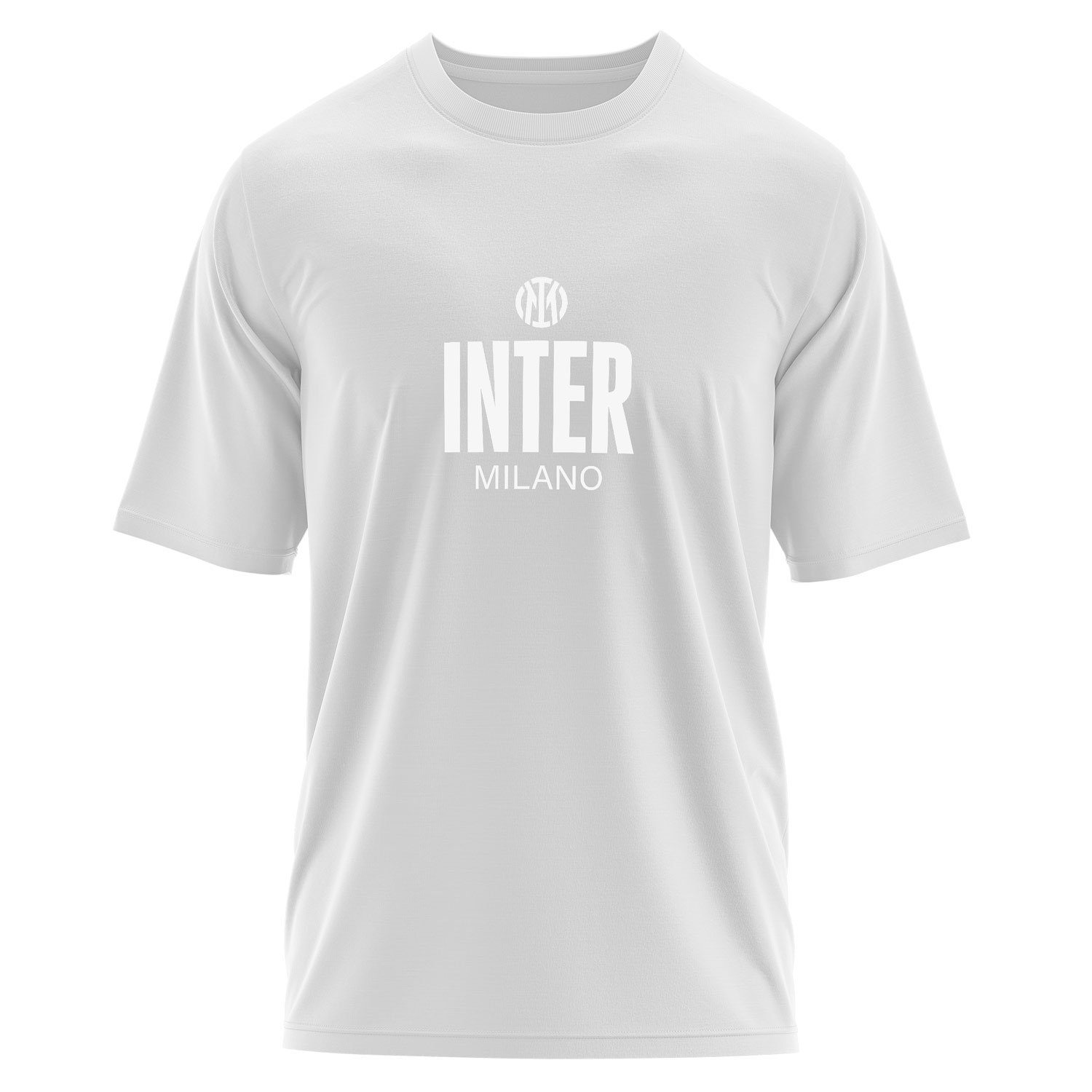 Inter Milan Oversize Tişört XL - Beyaz