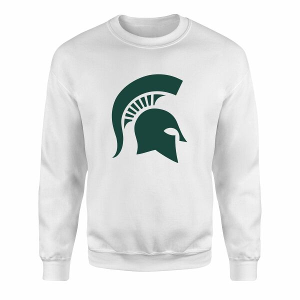 Michigan State Spartans Sweatshirt S - Beyaz