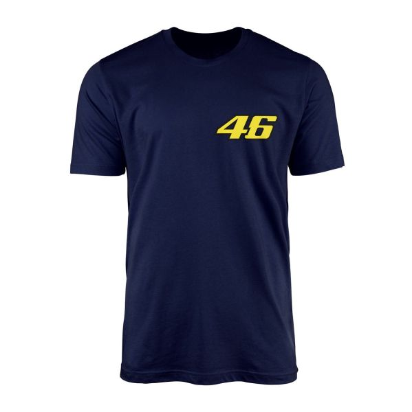 Rossi 46 Yellow Power Tişört S - İndigo Mavisi