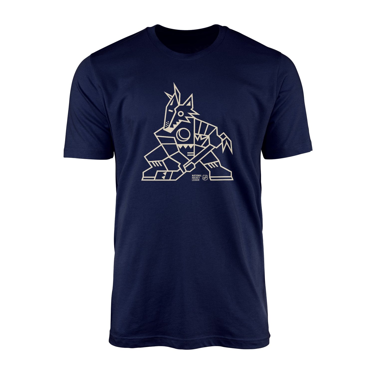 Coyotes AZ Logo Tişört L - İndigo Mavisi