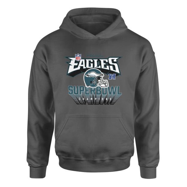 Philadelphia Eagles SB Champions Hoodie M - Füme