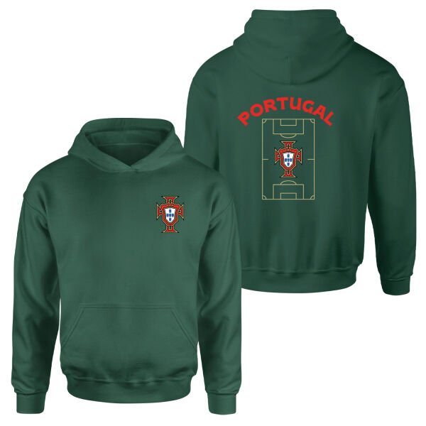 Portekiz Dünya Kupası 2026 Hoodie L - Nefti Yeşili