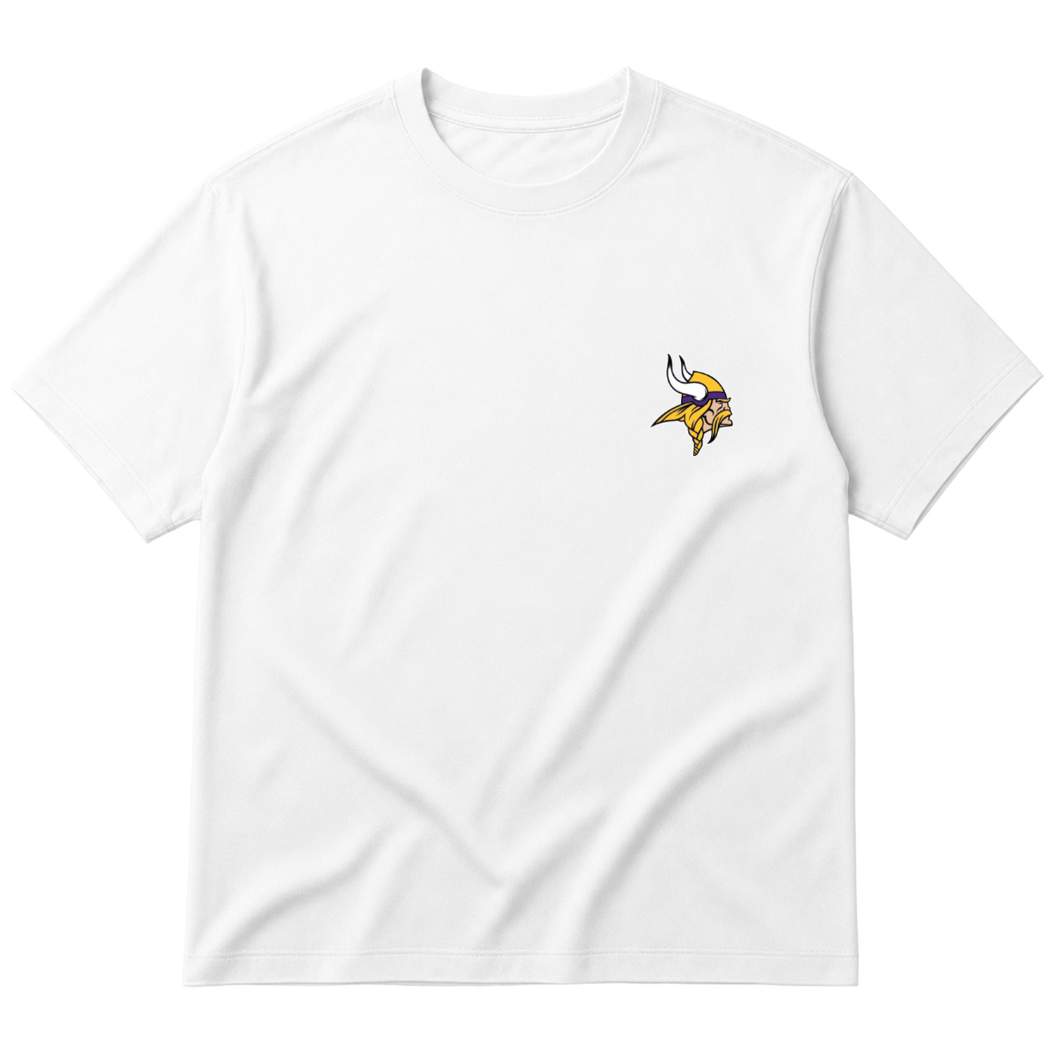 Minnesota Vikings Oversize Tişört M - Beyaz
