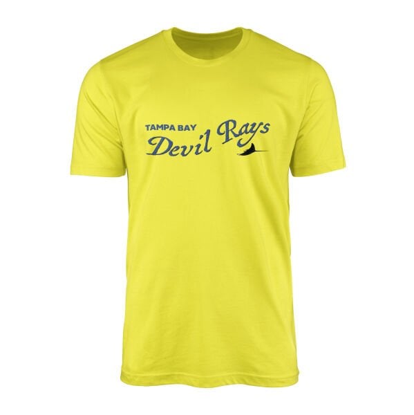Tampa Bay Devil Rays Retro Tişört M - Sarı