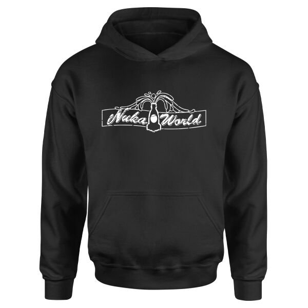 Nuka World Hoodie XL - Siyah
