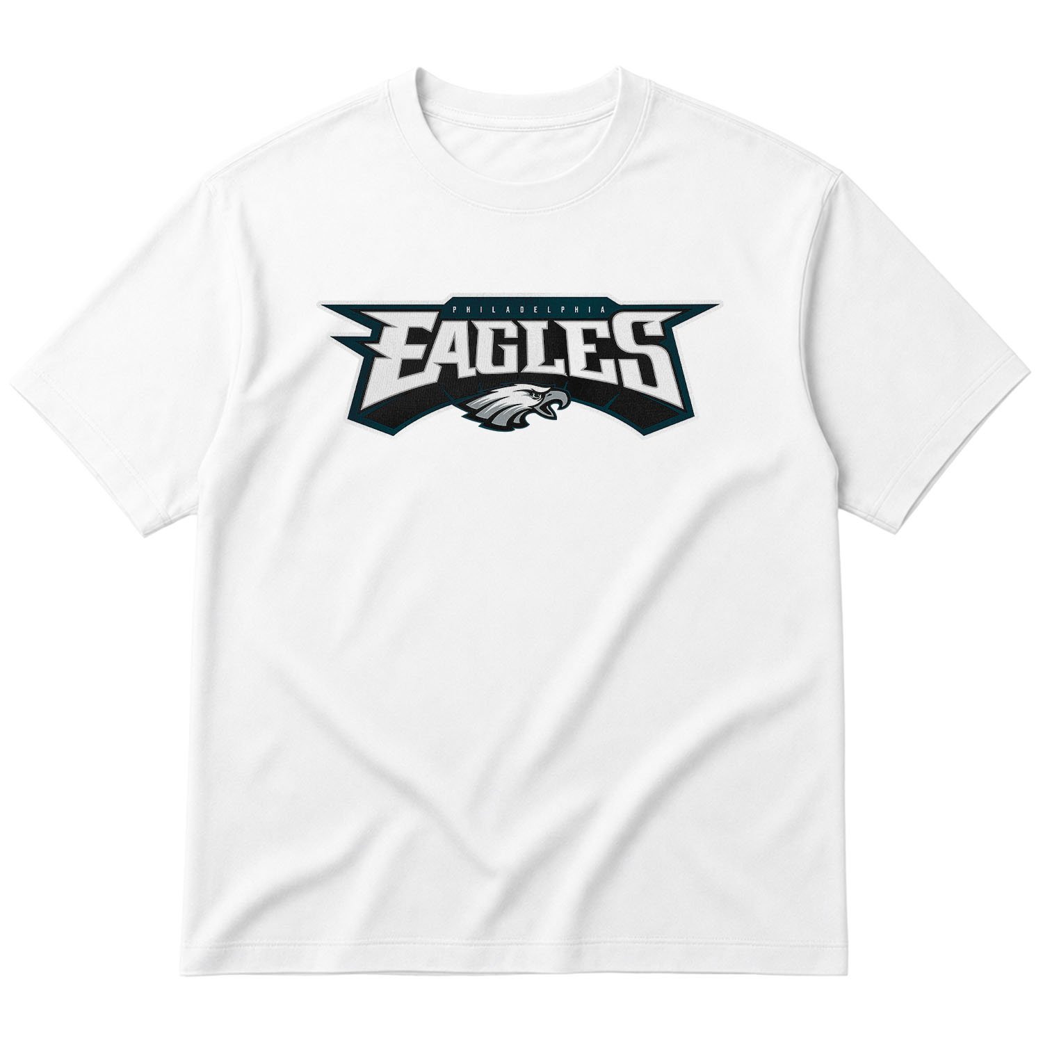 Philadelphia Eagles WL Oversize Tişört XL - Beyaz