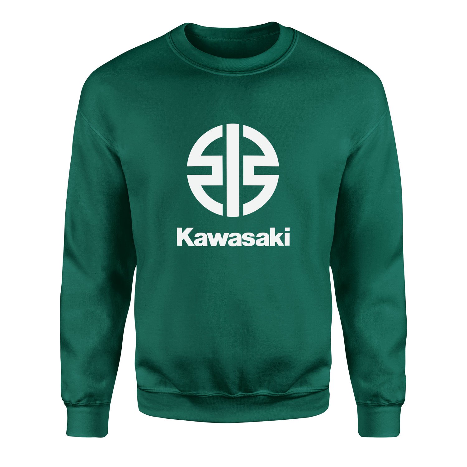 Kawasaki Sweatshirt XL - Nefti Yeşili