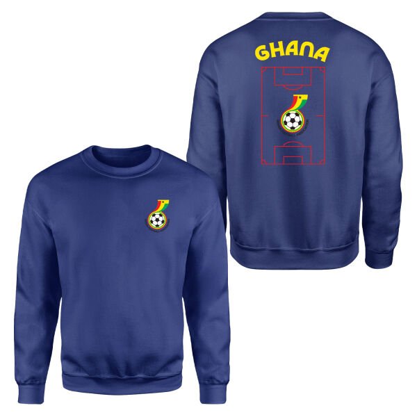 Gana Dünya Kupası 2026 Sweatshirt L - İndigo Mavisi