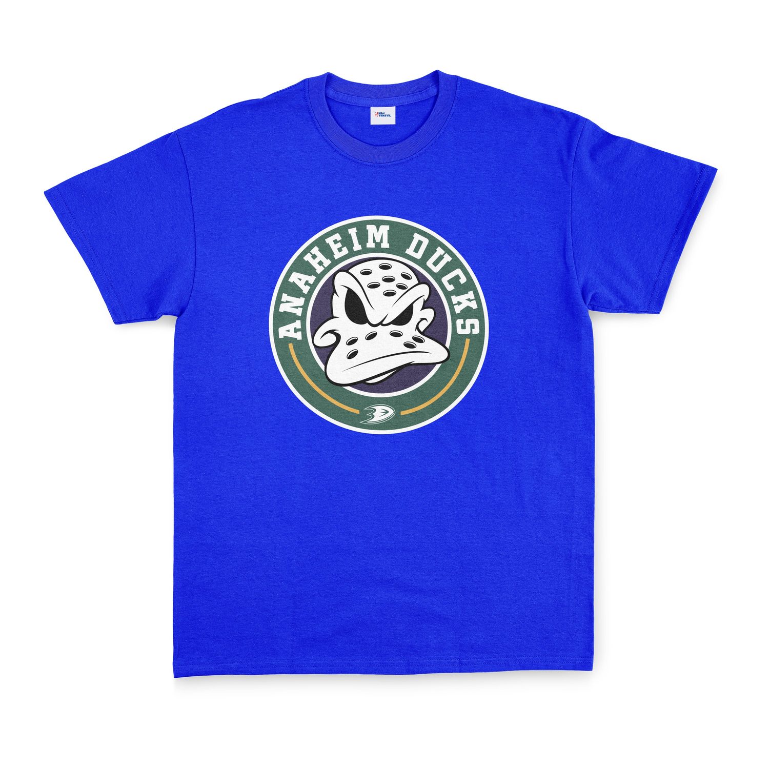 Anaheim Ducks Vintage Tişört S - Mavi