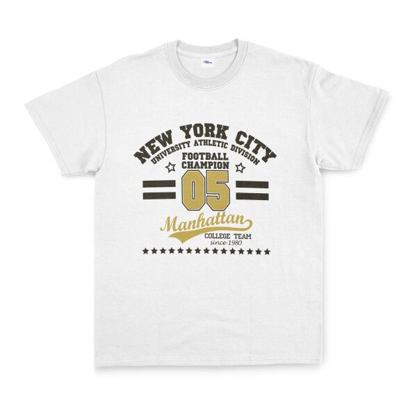 NYC UAD Champion Tişört L - Beyaz