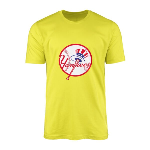 NY Yankees Uncle Sam Tişört L - Sarı
