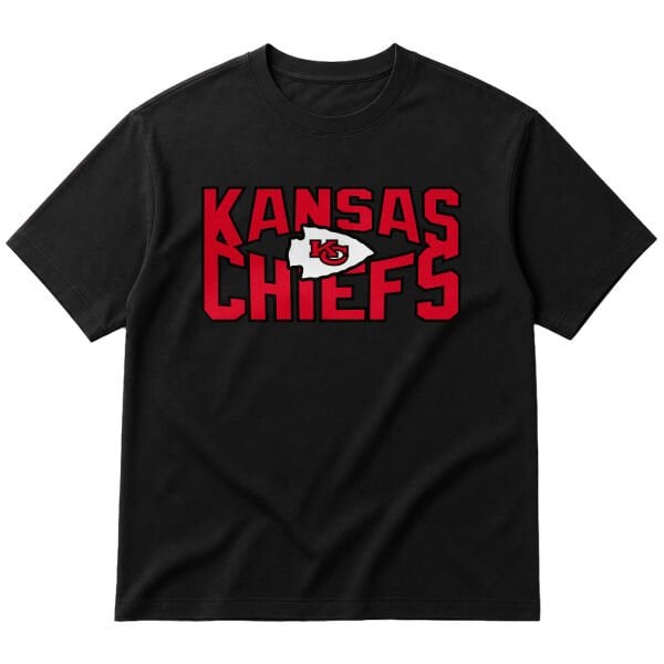 Kansas City Chiefs SQ Oversize Tişört