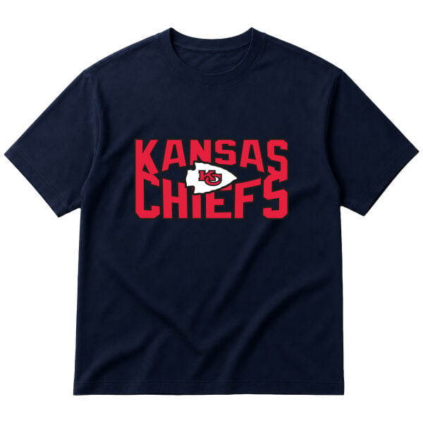 Kansas City Chiefs SQ Oversize Tişört