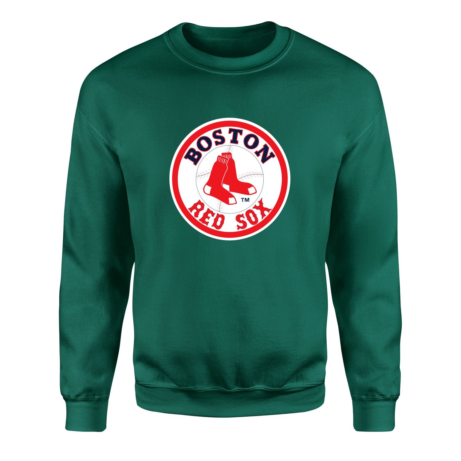 Boston RED SOX Baseball Sweatshirt XL - Nefti Yeşili