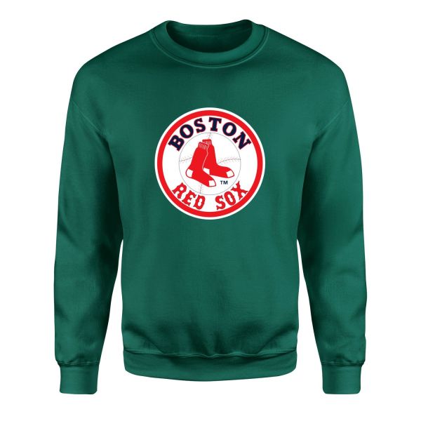 Boston RED SOX Baseball Sweatshirt XL - Nefti Yeşili