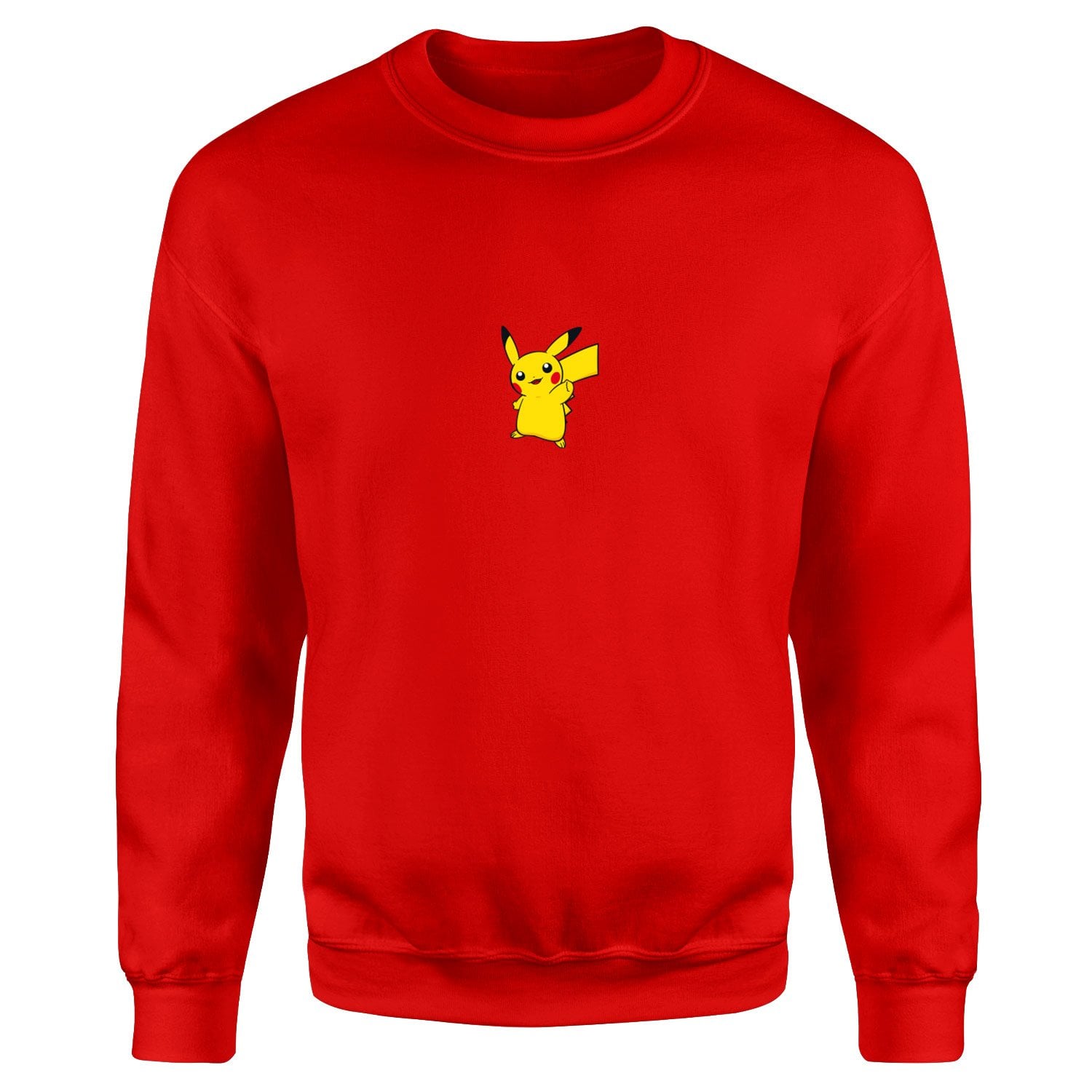 Pikachu Icon | Pokemon Sweatshirt XL - Kırmızı