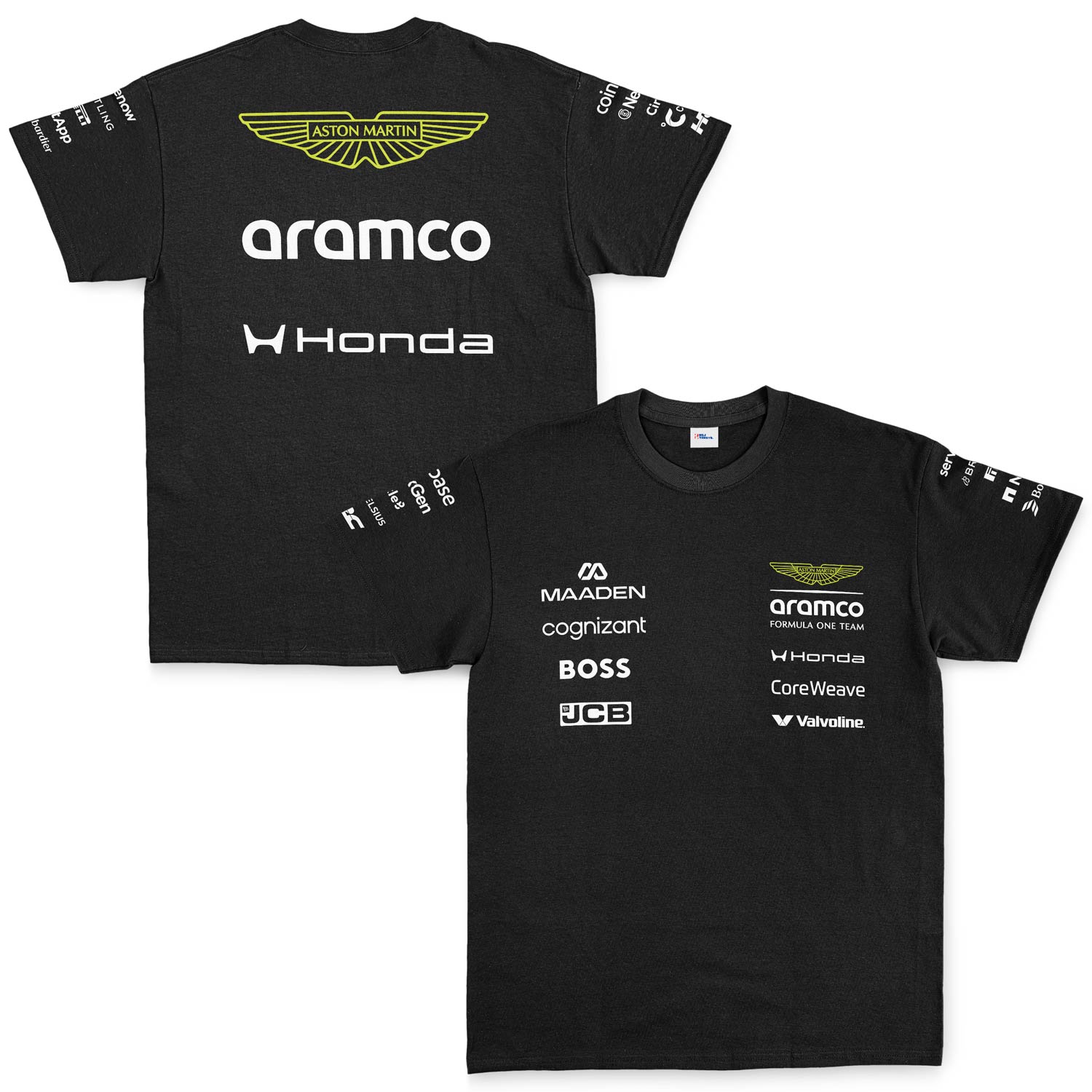 Aston Martin Racing 2026 Teamline Tişört M - Siyah | OUTLET