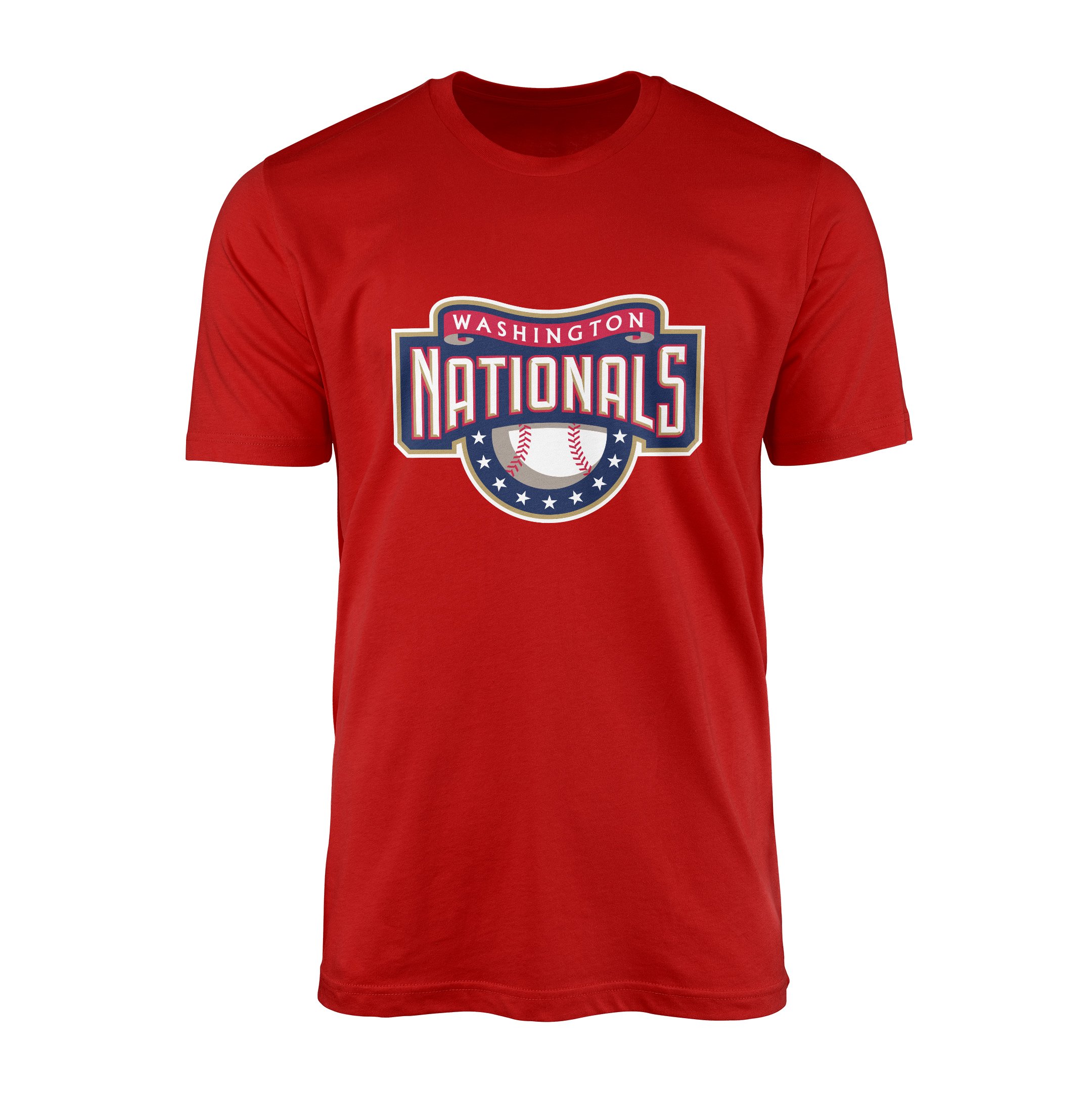 Washington NATIONALS Retro Tişört XXL - Kırmızı