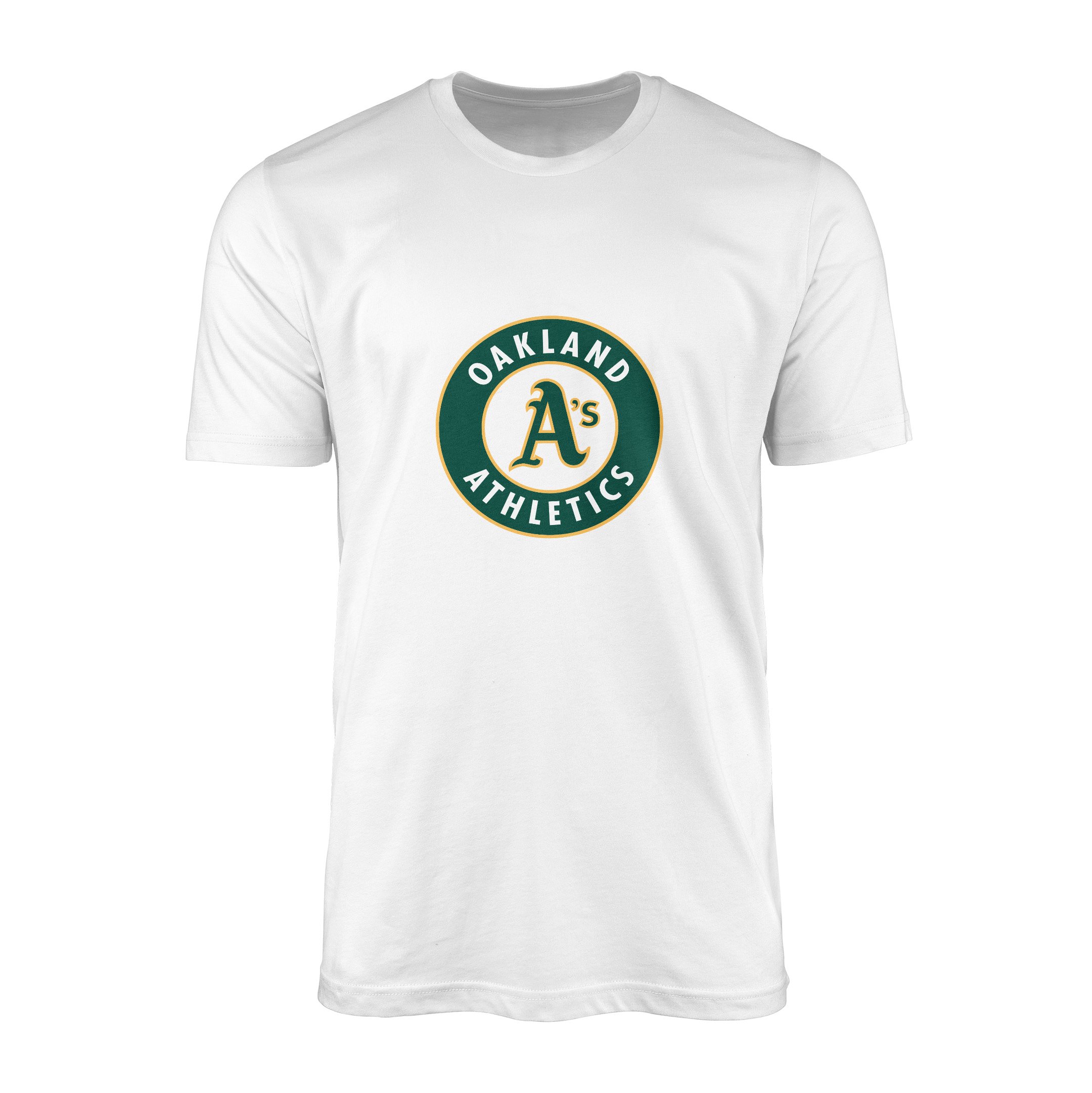 Oakland Athletics Baseball Tişört L - Beyaz