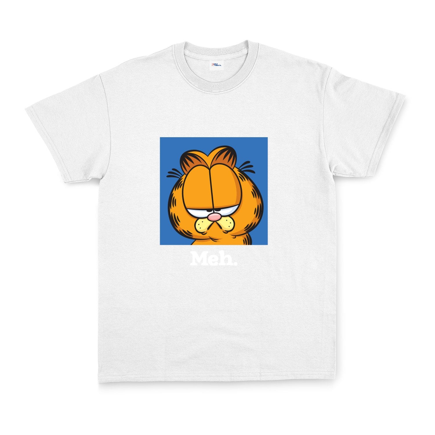 Garfield | meh. Tişört XL - Beyaz