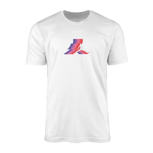 Air Jordan Gradient Tişört XL - Beyaz