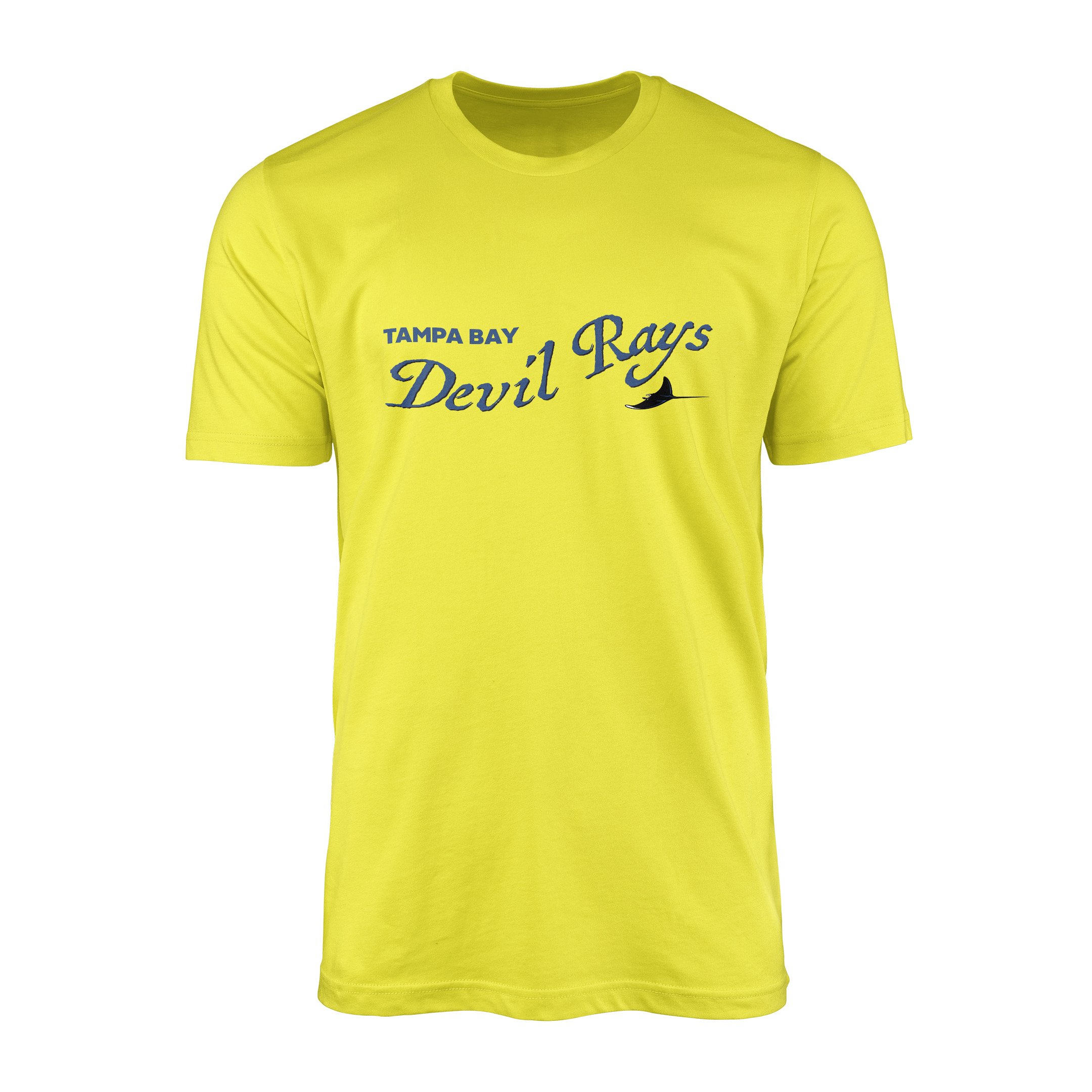 Tampa Bay Devil Rays Retro Tişört L - Sarı